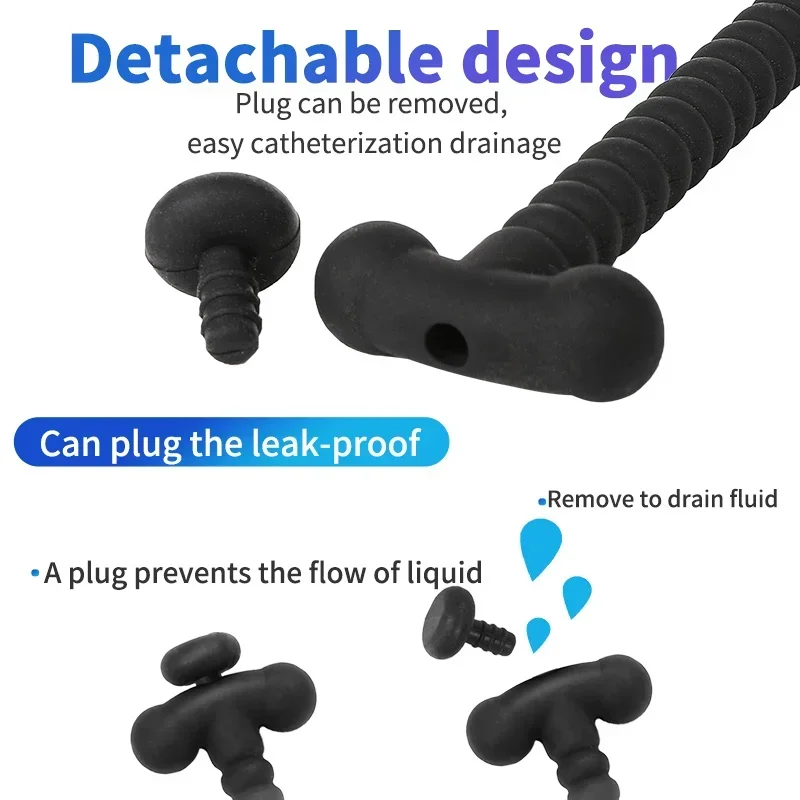 مجرى البول هزاز سيليكون الجوف لعبة استثارة القضيب القسطرة الحصان العين تحفيز السبر قضيب الكبار لعبة الجنس للرجال مثلي الجنس الاستمناء