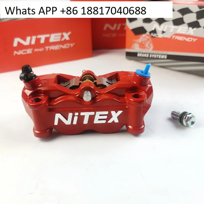 

HF2 large radiation brake pump 100MM lock point brake caliper hydraulic disc brake down electric motorcycle modification NITEX