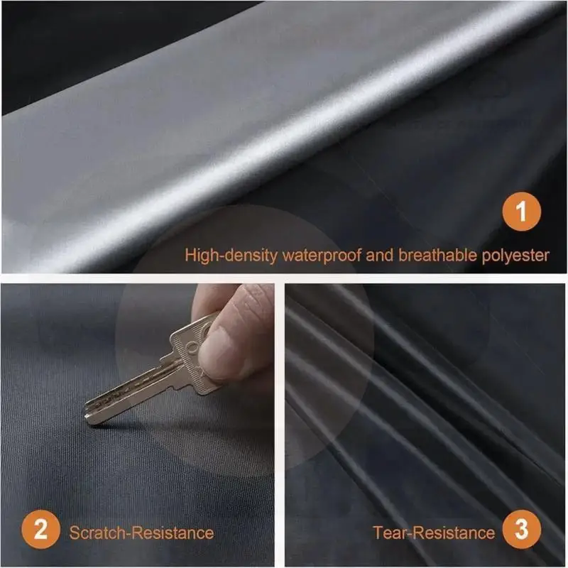 للحماية الخارجية أغطية خارجية مقاومة للماء والغبار لسيارة Toyota RAV4 XA50 2018-2023