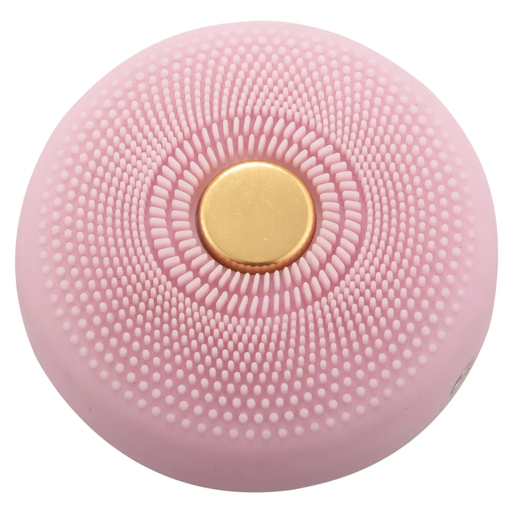 AYMR-Pink سيليكون منظف للوجه مدلك فرشاة الوجه المحمولة التطهير العميق قابلة للشحن الاهتزاز جهاز الجمال مصباح ليد