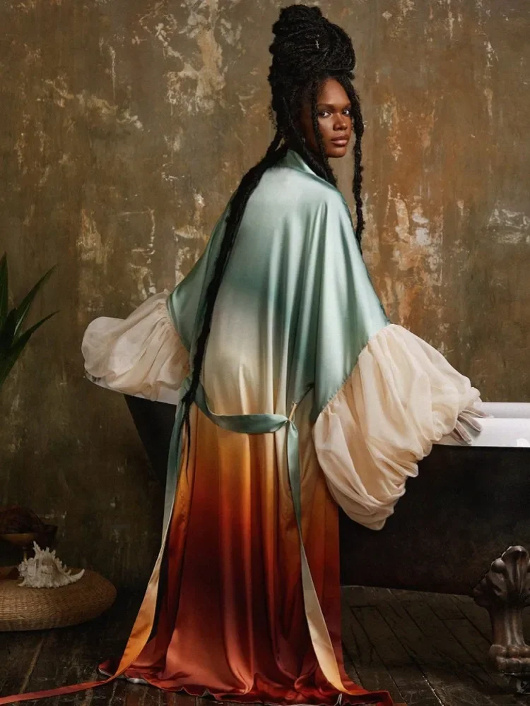 ثوب الكيمونو الياباني يوكاتا كيمونو معطف سترة بلوزة عصرية المرأة سترة طويلة هاوري فستان الكيمونو التقليدي قميص