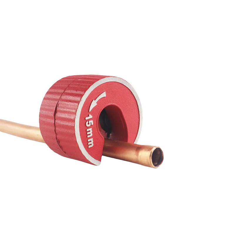 Compact Round Tube Cutter Made of Aluminum Alloy; Compatible with Copper, Aluminum, PVC Tubes; Mini Self-Locking Cutter.