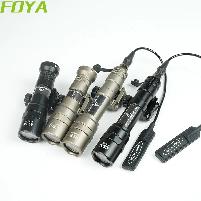 التكتيكية الادسنس SF M300B M600B في الهواء الطلق سلاح كشاف ضوء M600M300 مصباح يدوي الصيد صالح 21 مللي متر Picatinny السكك الحديدية