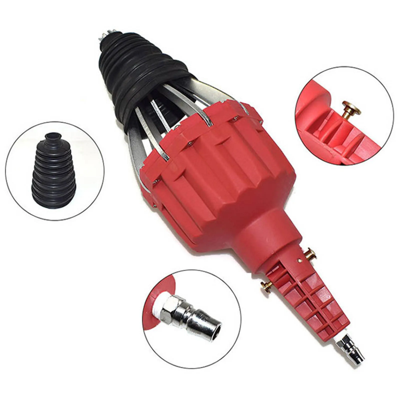 Professional Air Power Pneumatic CV Joint Boot Install Tool Installation Removal Tool Kit Rubber Tool Expander for Vehicle