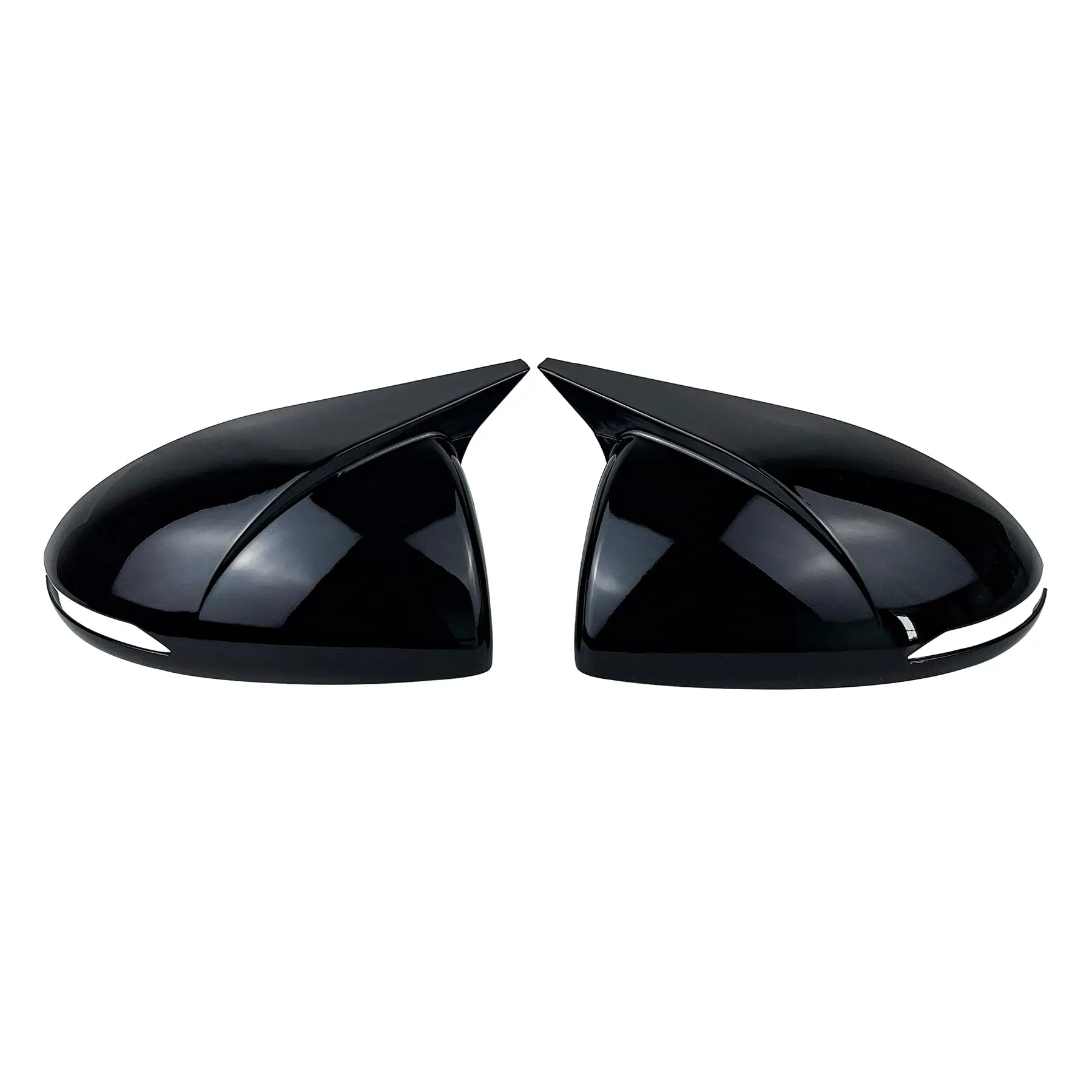

Black Gloss Finish Side Mirror Shell Covers For Sedan 2020 To 2024