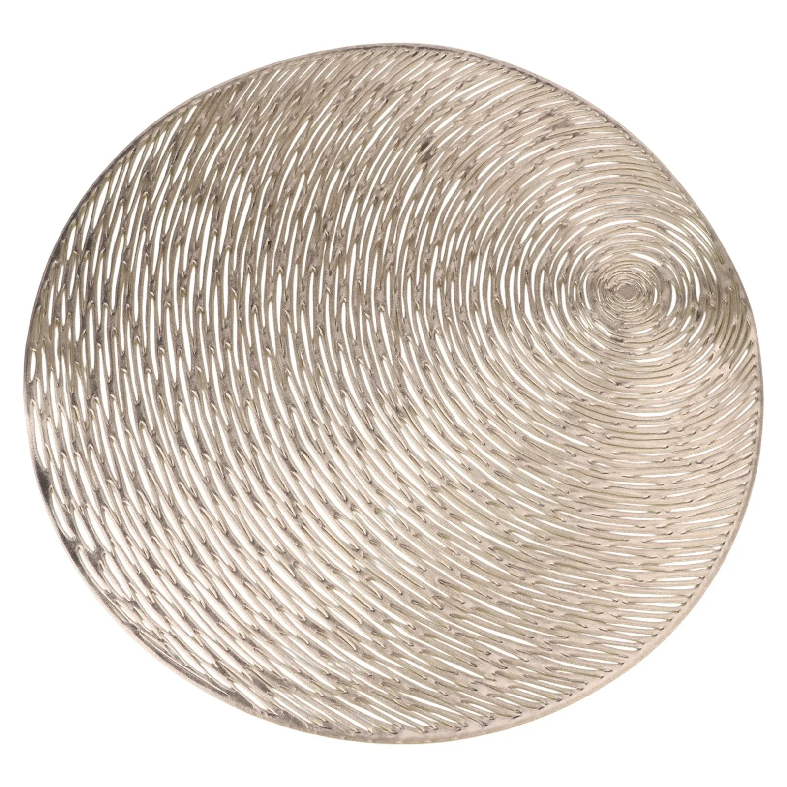 PVC Decorative Table Mat Set with Unique Hot Stamping Details in a Functional Design for Lasting Use at Home or Work