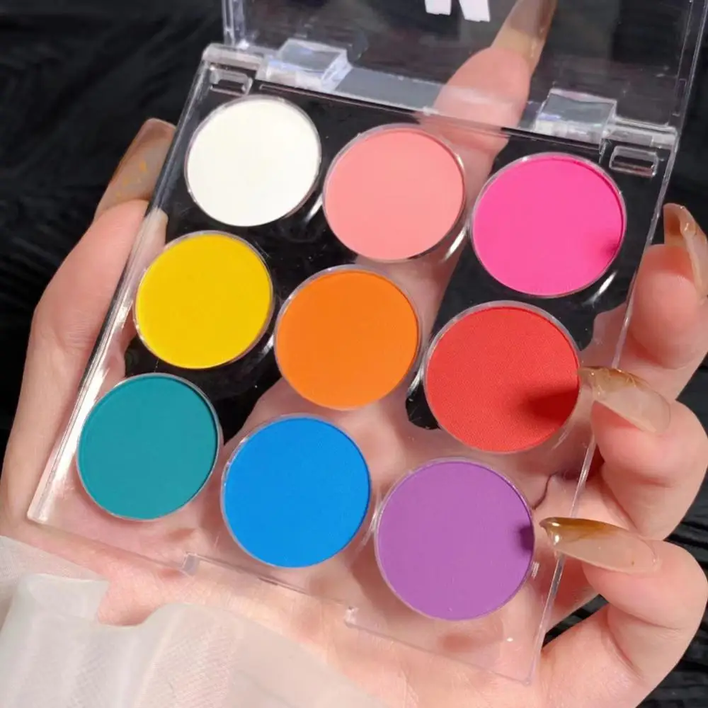 Long-lasting Fresh And Retro Anti Pollution Eye Shadow High Color Rendering Blue-green Eye Shadow Eyes Makeup Tool Palette