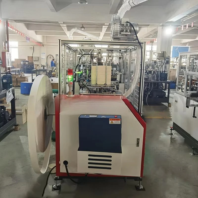 Mesin Pembuat Cup Paper Cup Sepenuhnya Otomatis 120 Pcs Per Menit