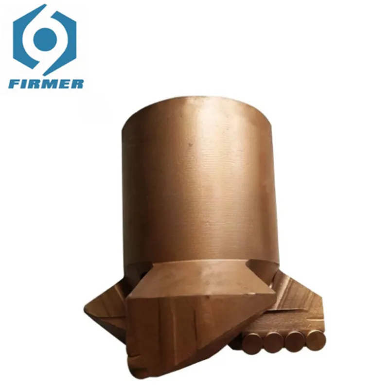 PDC Drag Bit 151mm Three Wing For Water Well Drilling Bit