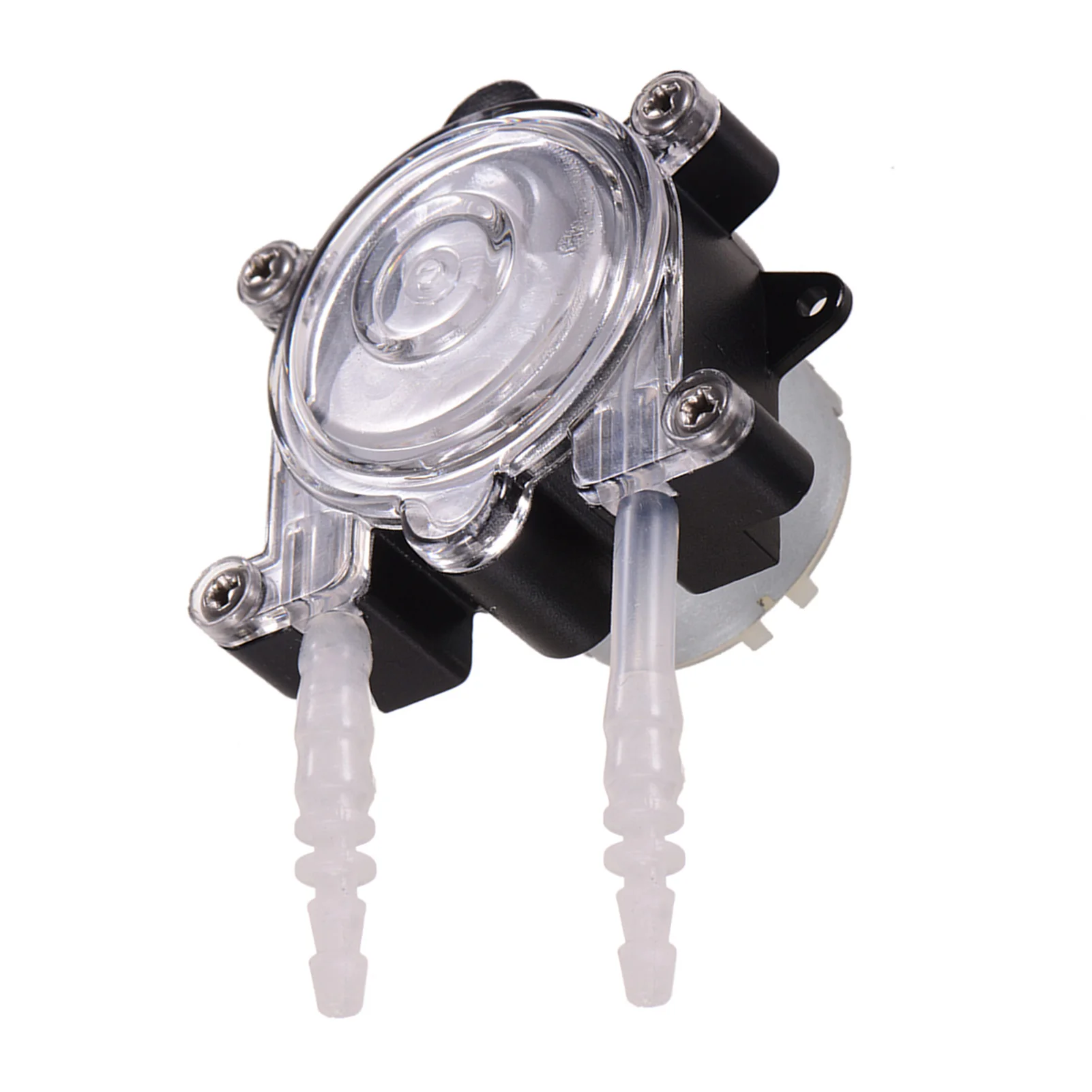 DC 6V DIY Dosing Pump Mini Peristaltic Dosing Head Self-Priming Function Large Flow 150ml/min for Aquarium Lab Chemical