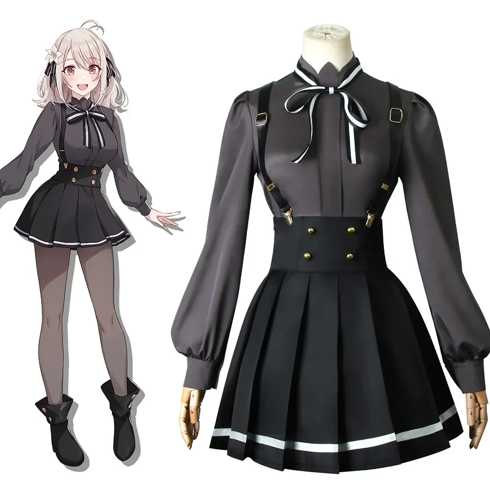 Anime sala de espião todos os membros cosplay traje yumegatari hanazono estudante saia roupa trajes cosplay festa conjunto completo