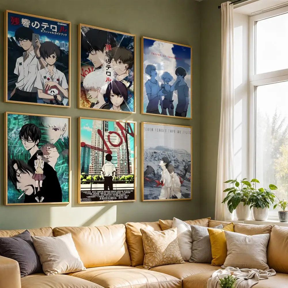 Terrorin Resonance Poster HD Self Adhesive Waterproof Wall Art Ideal for Home Office Dorm Bedroom Great Gift