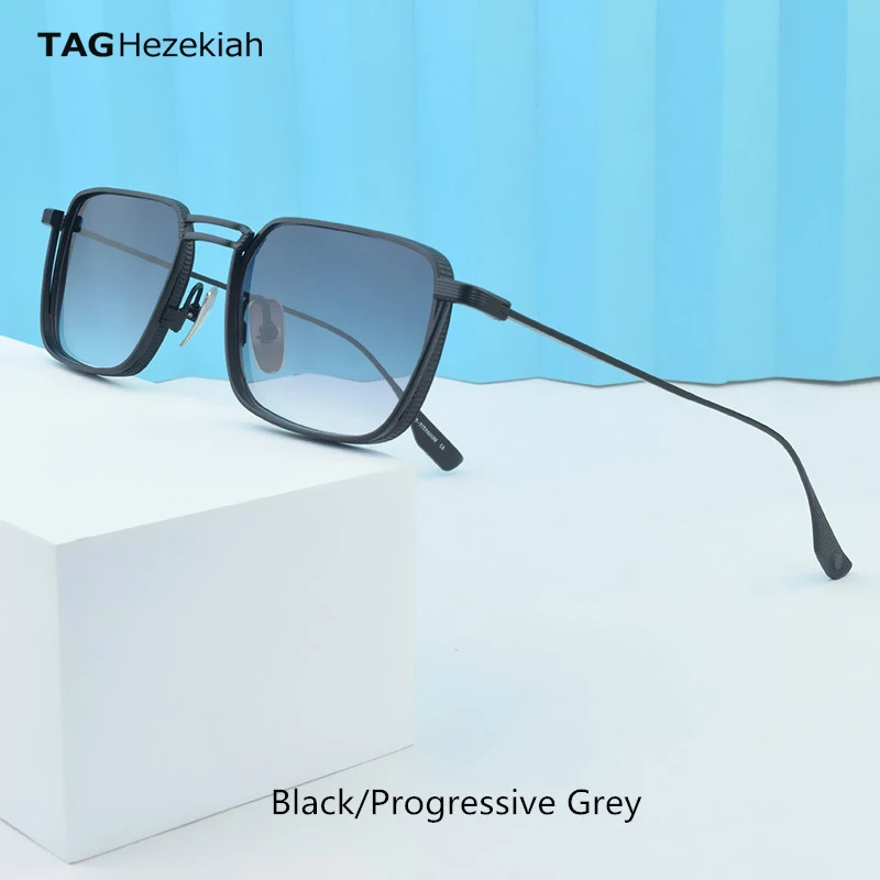 

New Fashion Trend Luxury Vintage Sunglasses Ultralight Titanium Acetate UV400 Retro Square handmade designer ODTX125