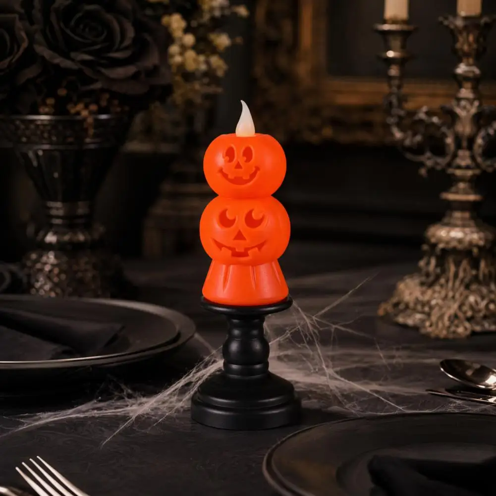 Vivid Halloween Figure Halloween Night Light Set Led Skeleton Eyeball Pumpkin Lamps Spooky Warm Glow Decorative Party Tabletop