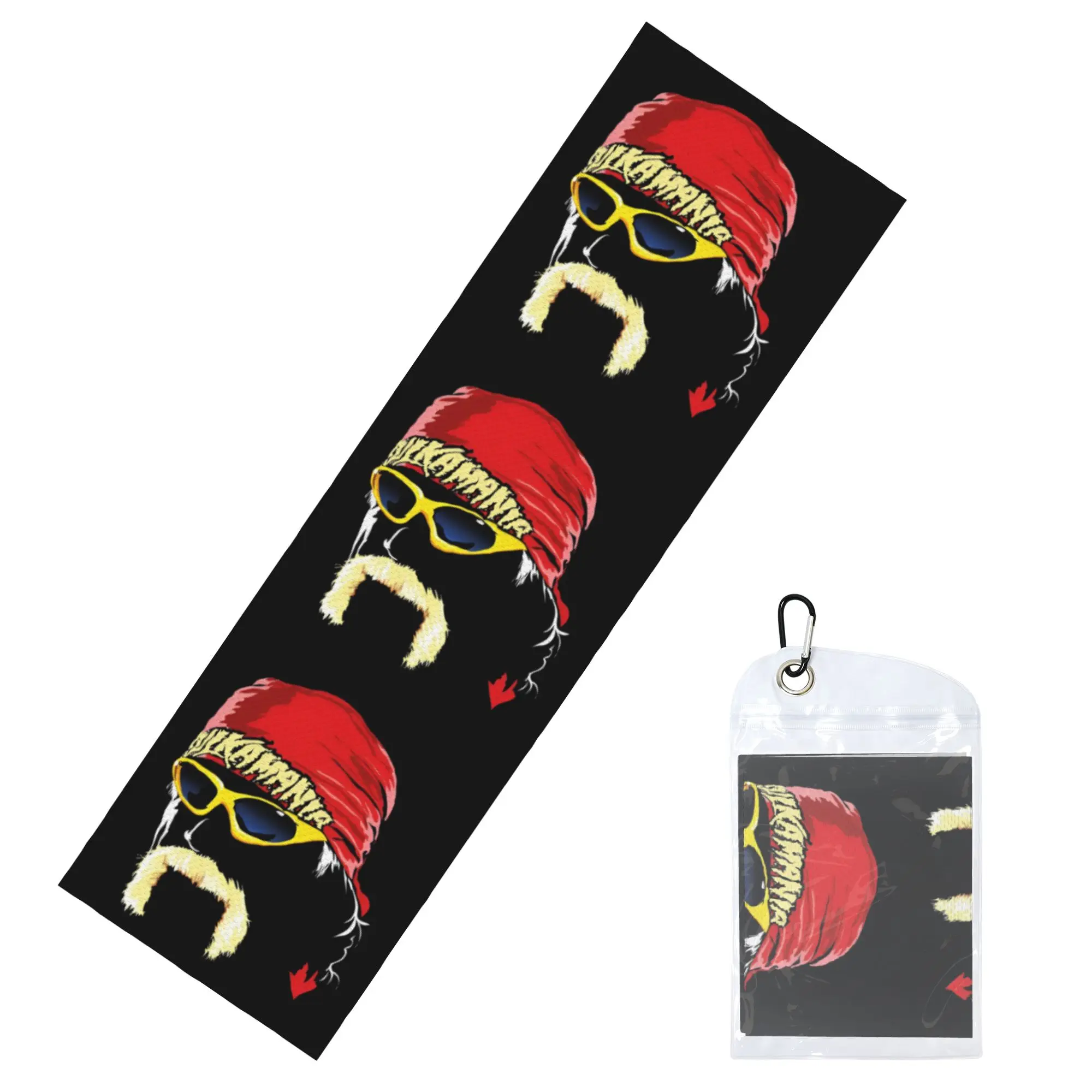 Cold Exercise Towel American Pro Wrestling Hulk Hogan Beach Sports Yoga Towel Camping Towel Refreshing Sports Scarf Face Towels