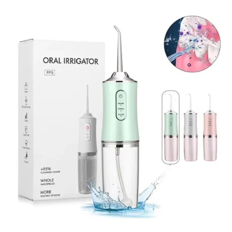 Get a Powerful Oral Irrigator for Just .22 – Portable, Waterproof, 3‑Mode Water Jet Cleaner