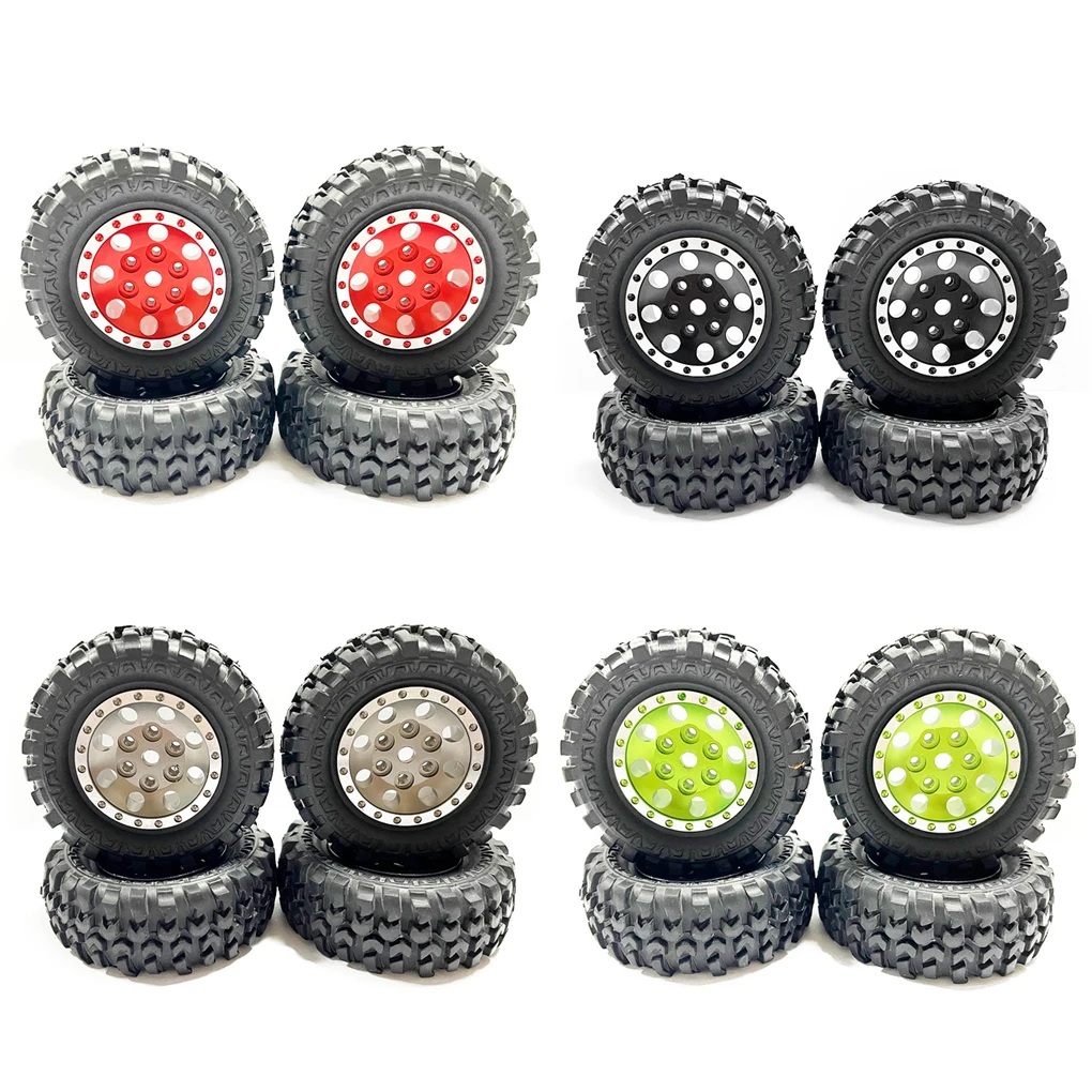 RCGOFOLLOW 4pcs Plastic Wear-resistant Wheel Rims Tyre For 1/24 Rc Wheel Rims Tyre ECX Barrage RC Car Part RC Car