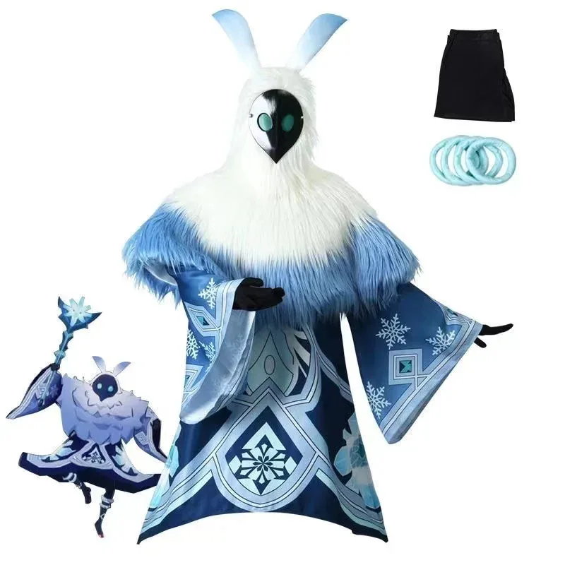 CyCoscostumes: Water, Fire, Ice, Thunder, Abyss, Abyss, Mage, Hilichurlhurl, Cosplay, Game Costumes, and Costumes