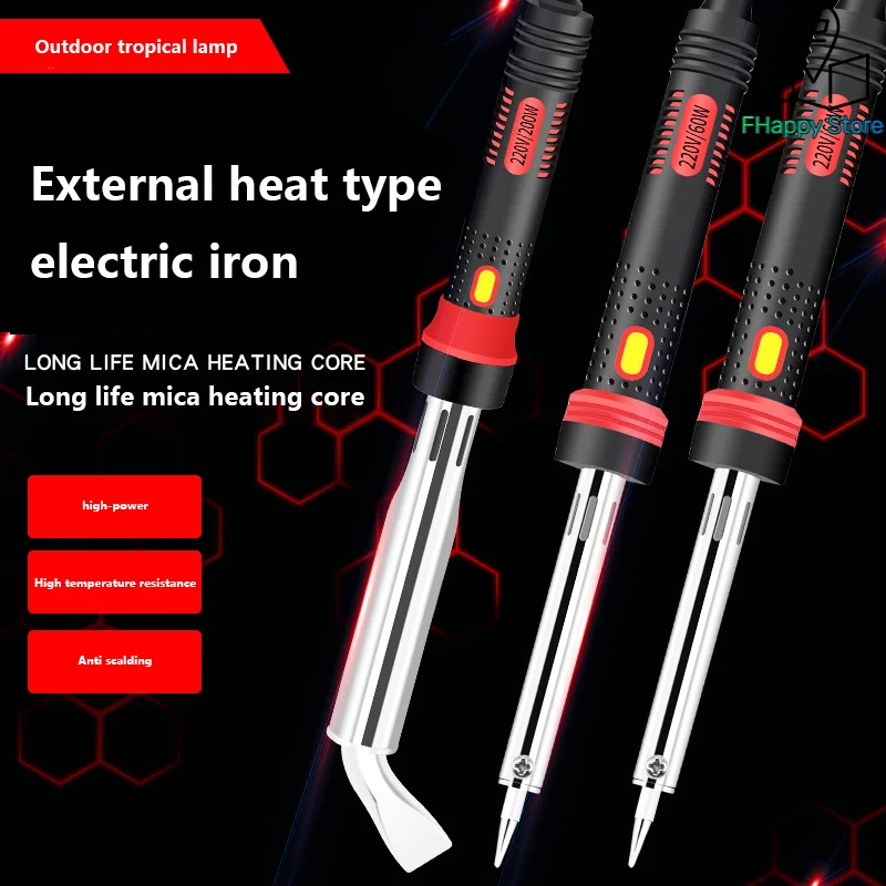 Electric Soldering Iron Kit 220V External Heat Hand Tools Soldering Gun Soldering Tool Electric Solder Iron Repair Tools