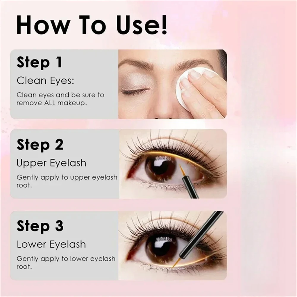 3RD Siero per la crescita delle ciglia 7 giorni Potenziatore naturale delle ciglia Più lungo Più pieno Più spesso Trattamento delle ciglia Nuovi prodotti Trucco per la cura degli occhi