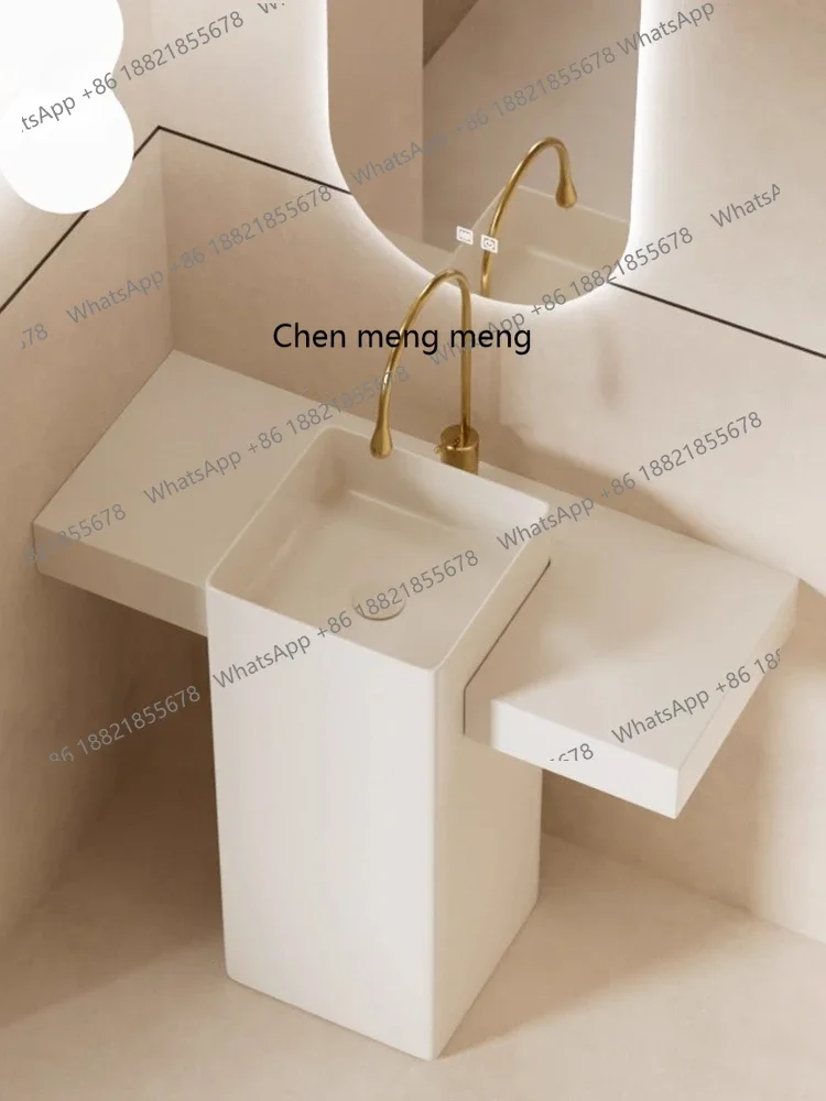 X  Column basin, countertop integrated floor-to-ceiling washbasin, bathroom, washbasin, balcony, outdoor
