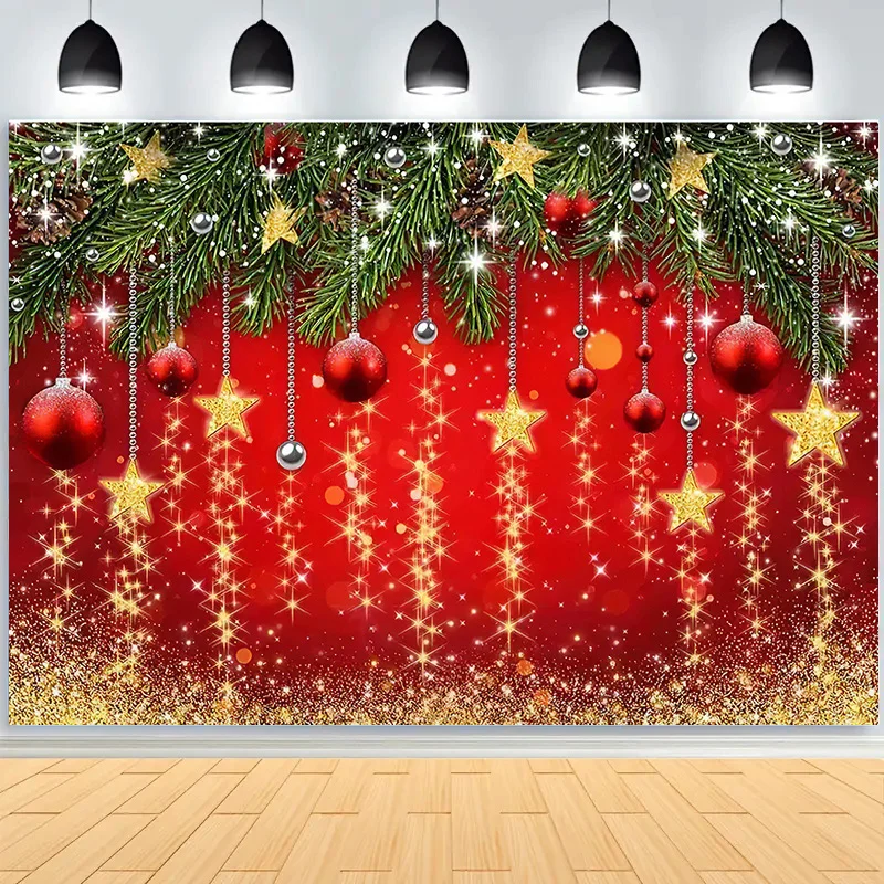 

SHENGYONGBAO Christmas Tree Window Wreath Photography Backdrop Living Room Decoration Snowman New Year Background Prop GHH-81