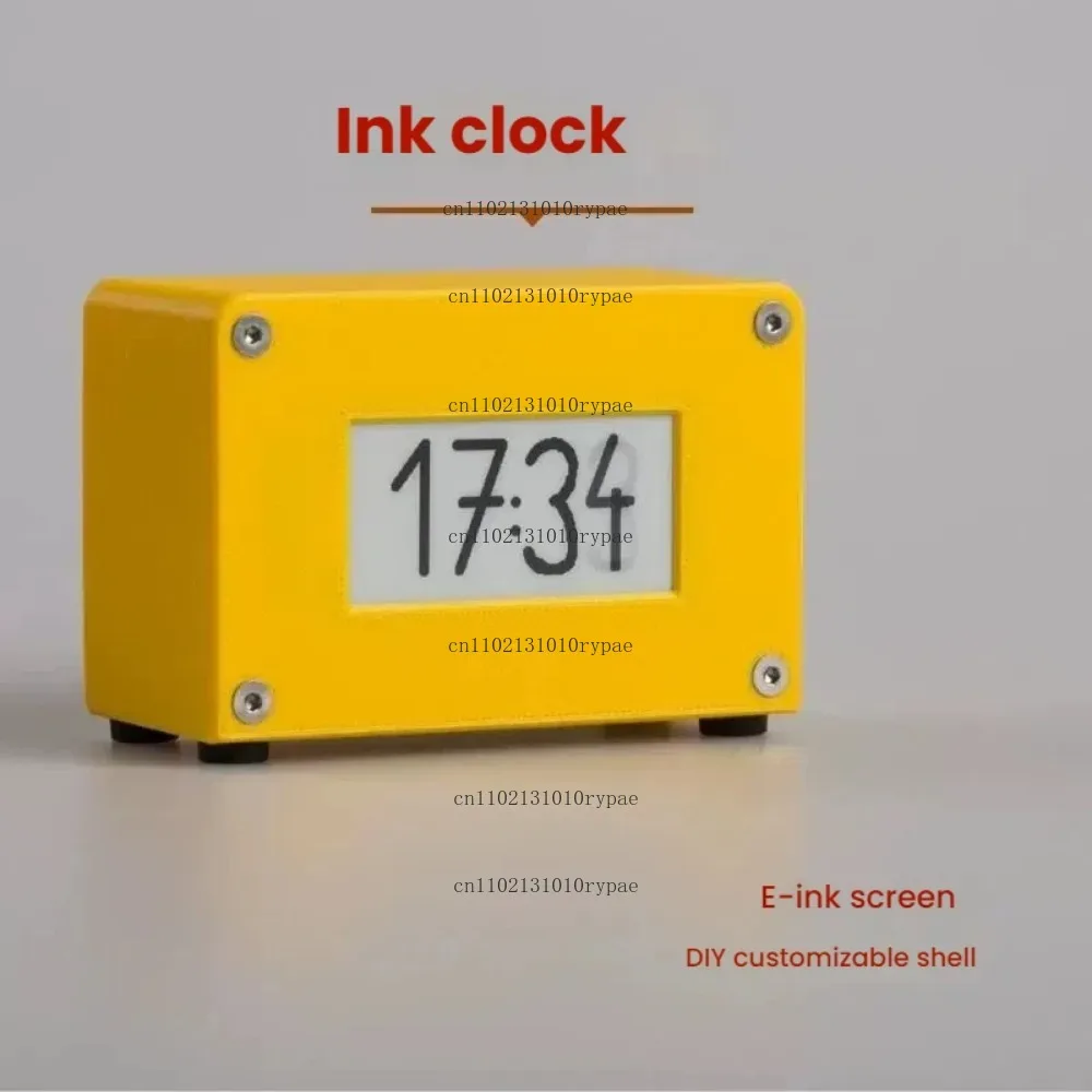 

Personalized Creative Ink Screen Temperature And Humidity Electronic Clock Bedside Alarm Clock