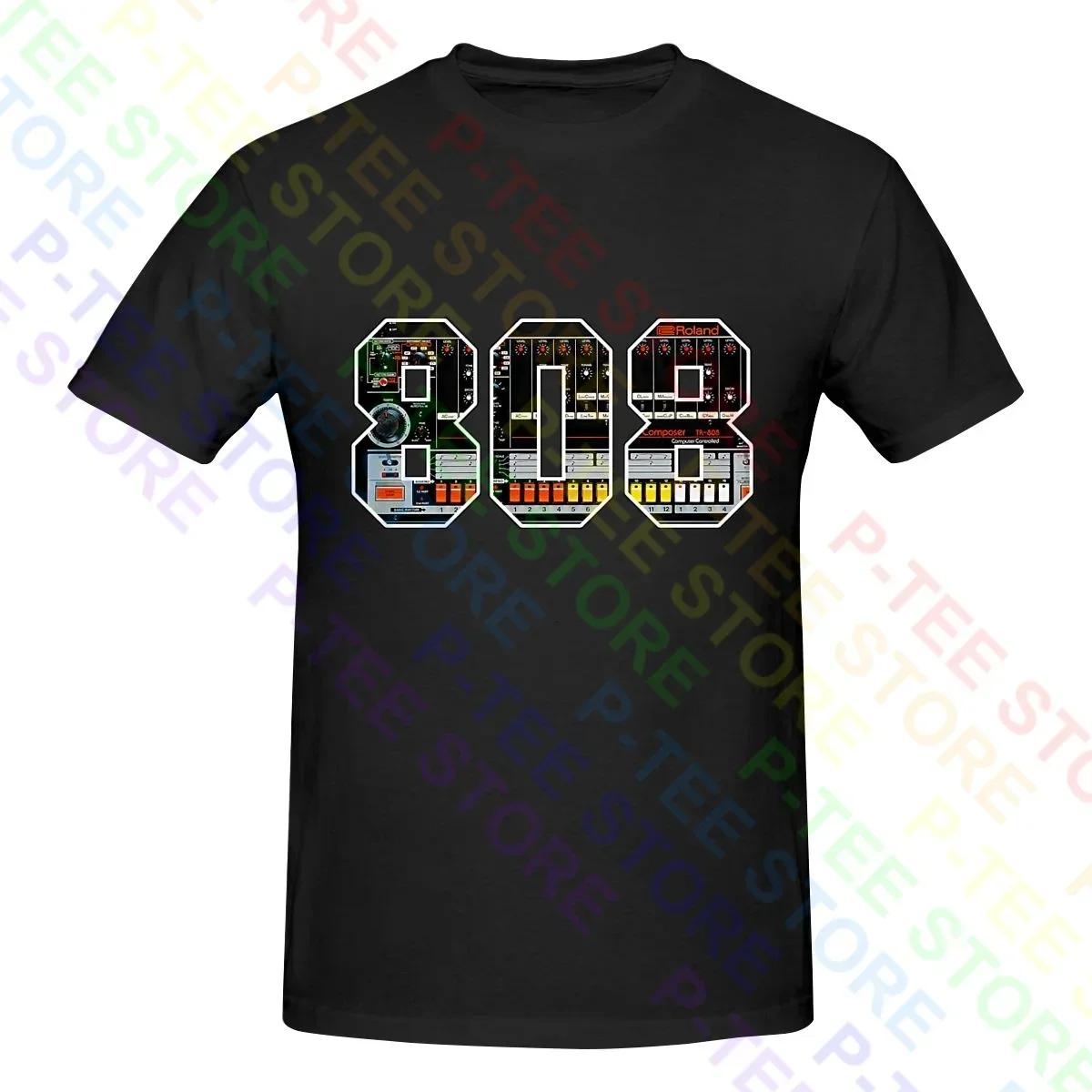 Tr808 Music Sampler Dj Pioneer Cdj 2000 Nxs Djm Akai 808 Tb303 Shirt T-shirt Tee Unique Hipster