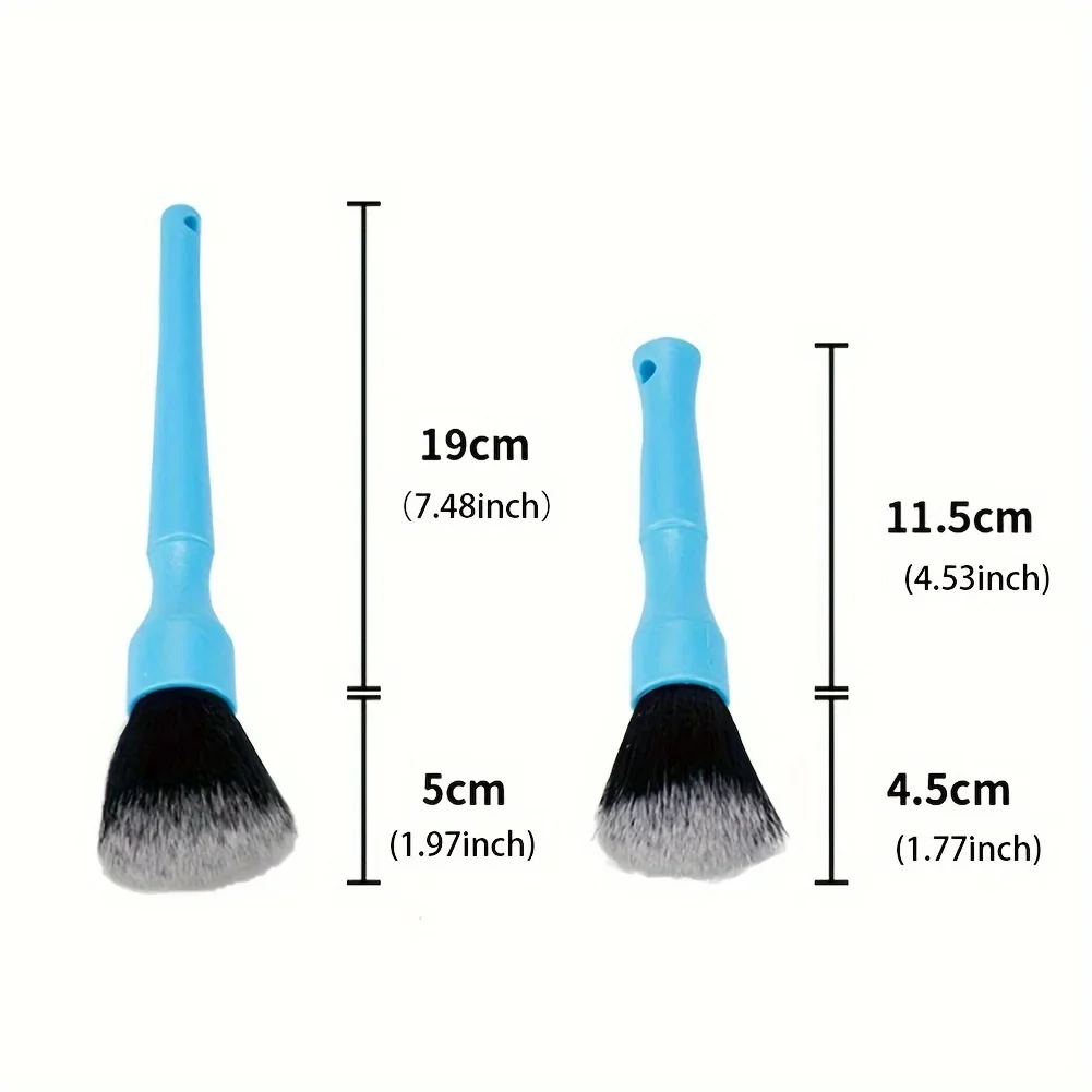 Car Ultra-Soft Detailing Brush Super Soft Auto Interior Detail Brush With Synthetic Bristles Car Dashboard Dust Sweeping Brush