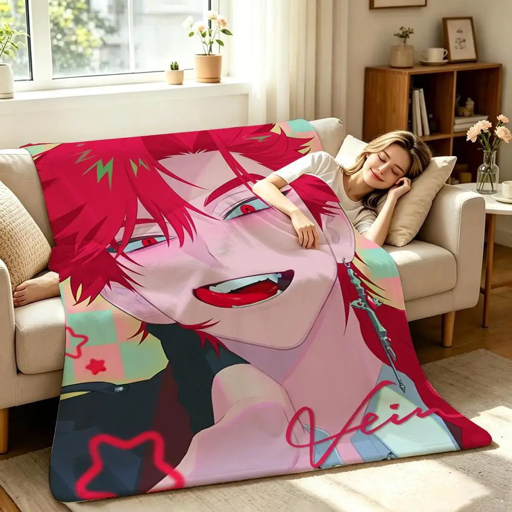 Anime L-Link C-Click Überwurfdecke aus weichem, warmem Flanell, vielseitig einsetzbar für Sofa, Bett, Büro, Nickerchen