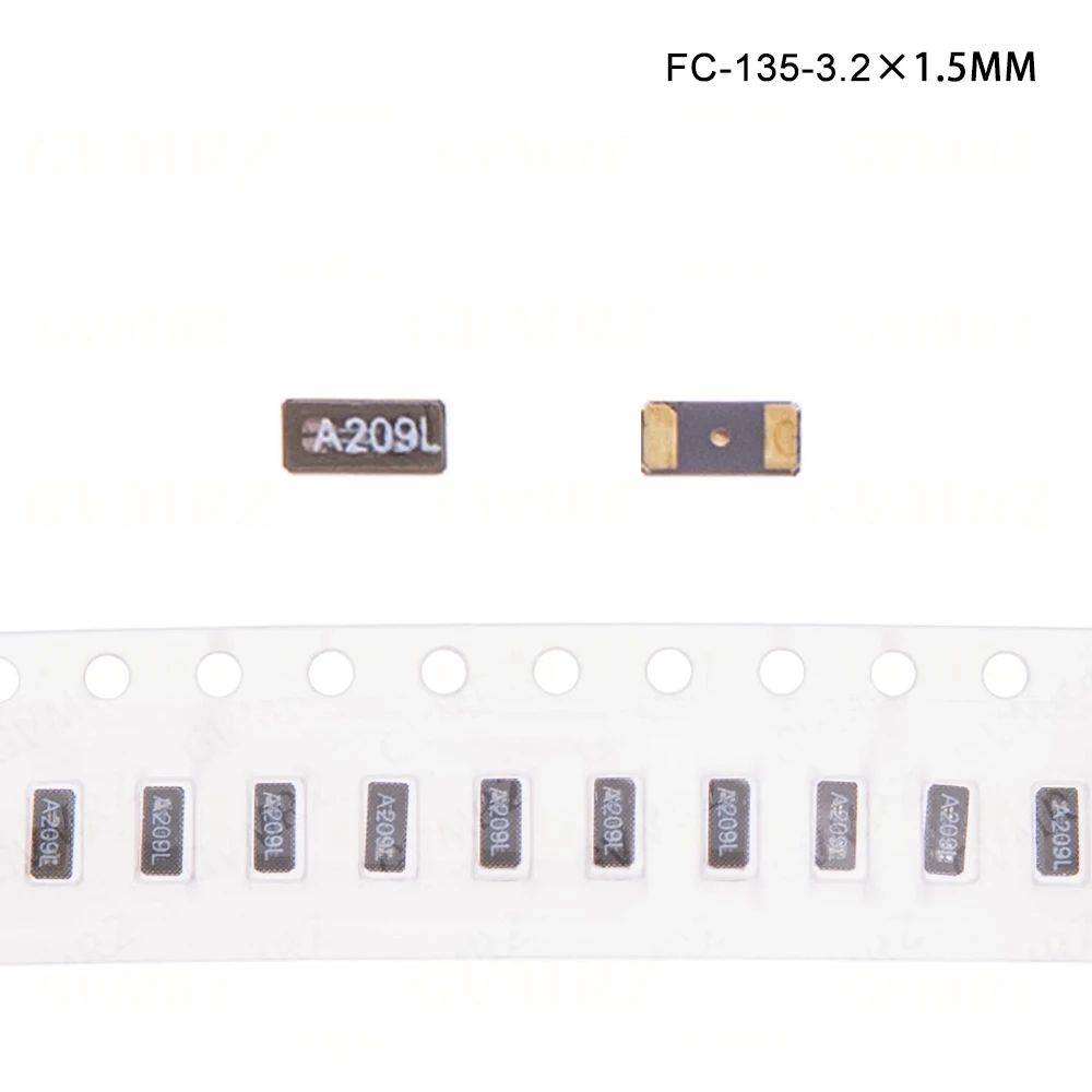 10PCS 3215 2Presonator SMD Passive crystal oscillator MC-146 32.768KHz 12.5PF 7.0*1.5mm MC-306 32.768K 3.8*8.25 FC-135 