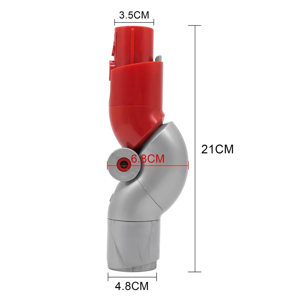 Suitable for Dyson Vacuum Cleaner Bottom Converter Adapter Elbow V12/V10slim Lightweight Suction Head Accessories