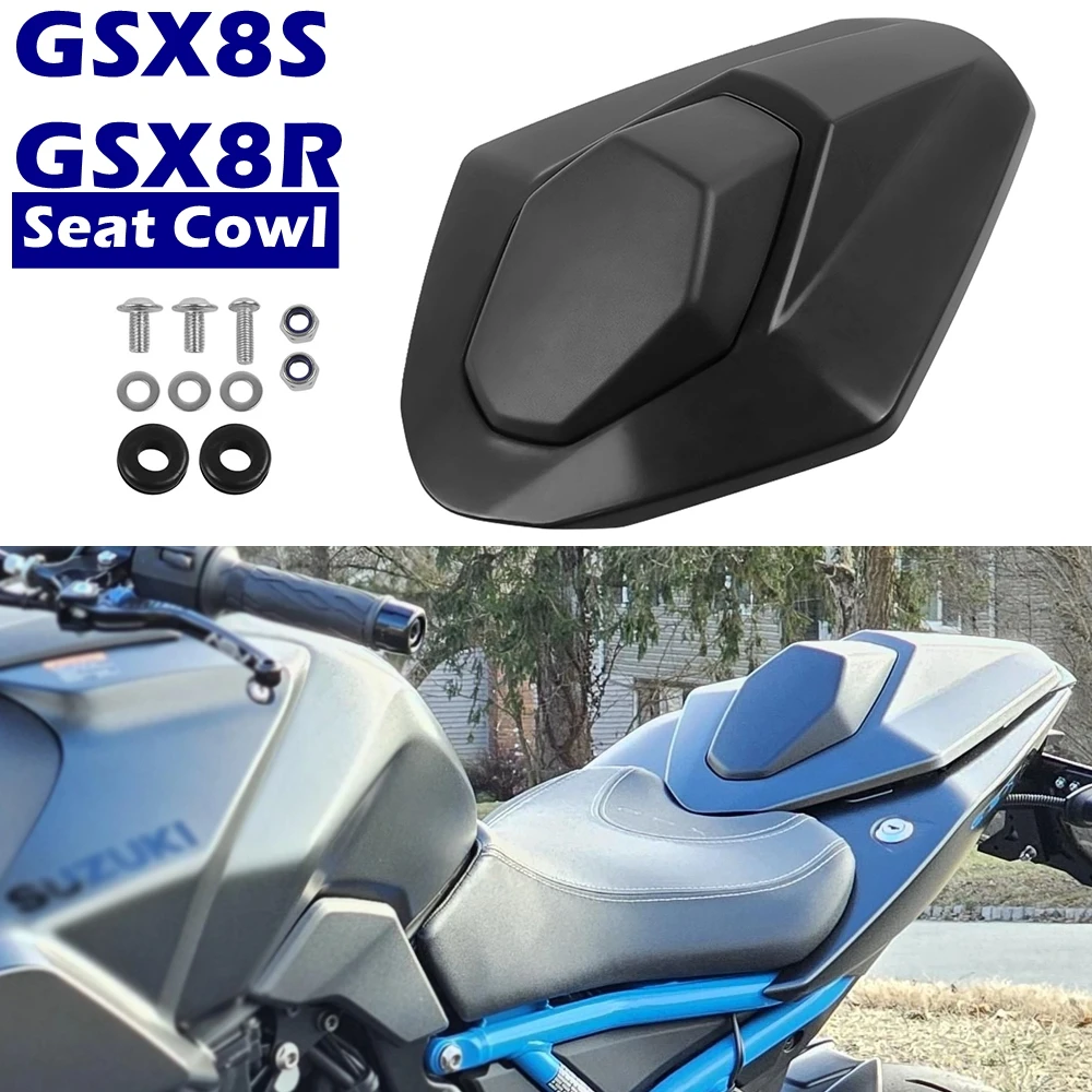 

For Suzuki GSX-8S GSX-8R GSX 8S GSX 8R GSX8S GSX8R 2023-2025 Rear Seat Cowl Passenger Seat Cover Motorcycle Pillion Tail Fairing