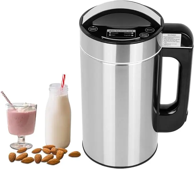 

Nut Milk Maker,Automatic Almond Milk Machine for Plant-Based Milk,Oat,Soy,Coconut Milk,Soups,Smoothies,50 oz Soy Milk Maker