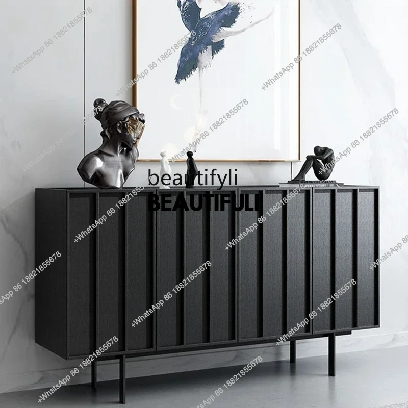 ss8350 Italian light luxury post-modern porch cabinet storage locker Nordic side cabinet