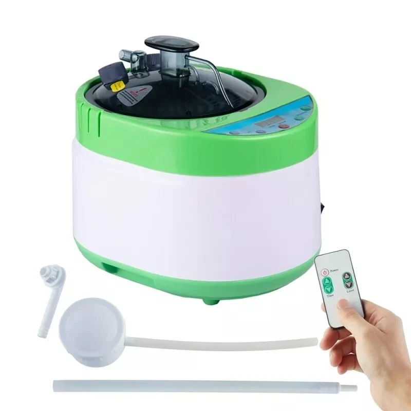 4L 2000W Sauna Steam Generator Portable Sauna Steamer with Remote Control Sauna Pot