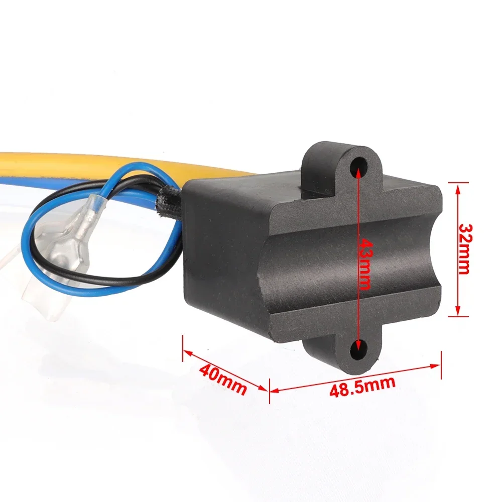 

NEW Motorcycle 2 Holes Spark Plug Ignition Coil CDI For PK80 LD80 LD90 100cc 80cc 66cc Gas Motorized Bicycle Replacement Parts