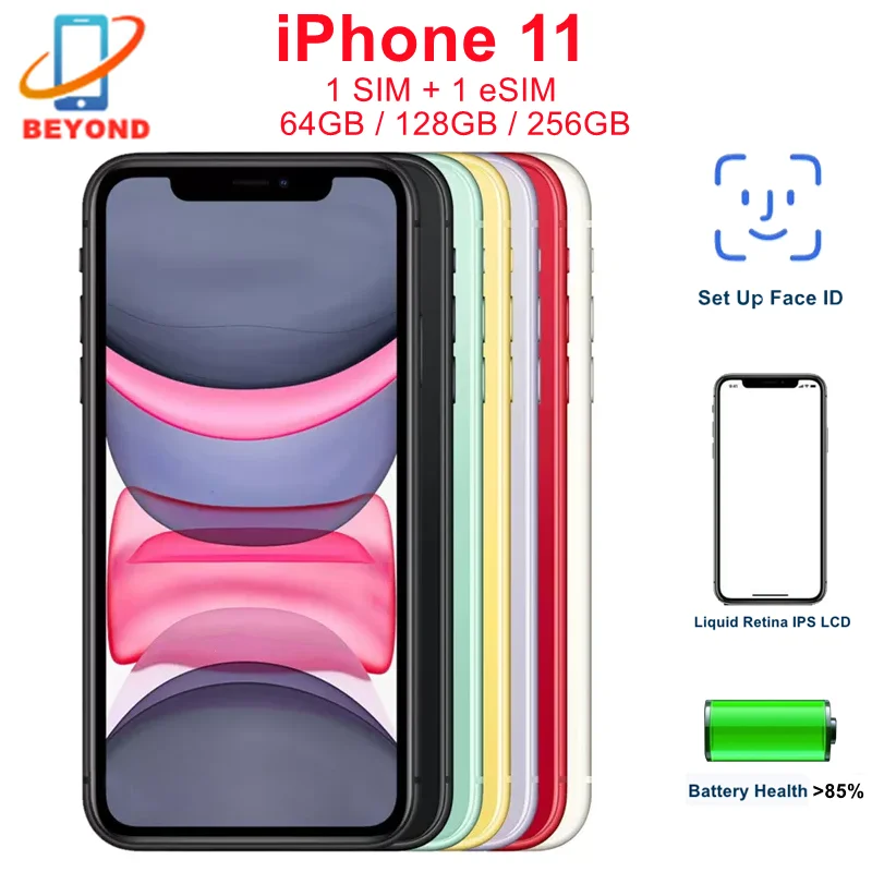 Apple iPhone 11 64/128/256GB ROM 6.1