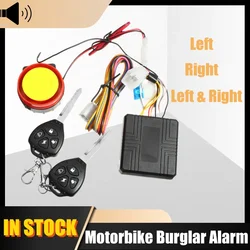 1Set Motorcycle Theft Protection Remote Activation Motorbike Alarm Accessories With Remote Control + key