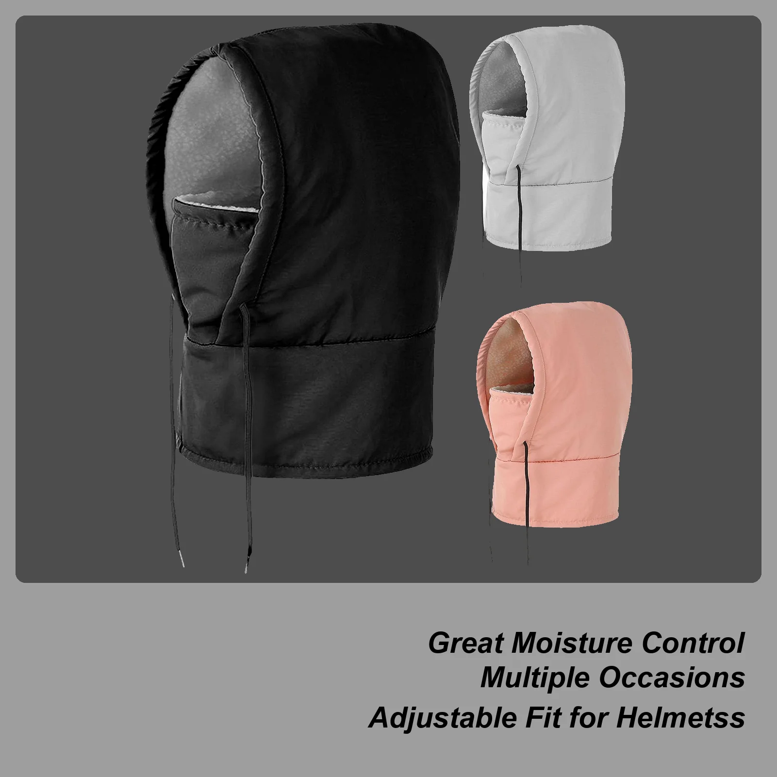 

Лыжный капюшон, ветрозащитный утеплитель для шеи, лыжная шапка для холодной погоды с капюшоном для бегунов, велосипедистов, женщин, мотоциклов, езды на велосипеде, поездок на работу, зимний спорт