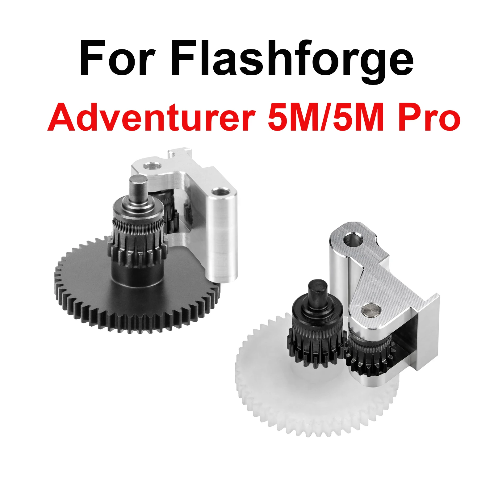 

For Flashforge Adventurer 5m Parts Extruder Gear ad5m Harden Steel for Flashforge Adventurer 5m Pro Accessories Dual Drive Gear