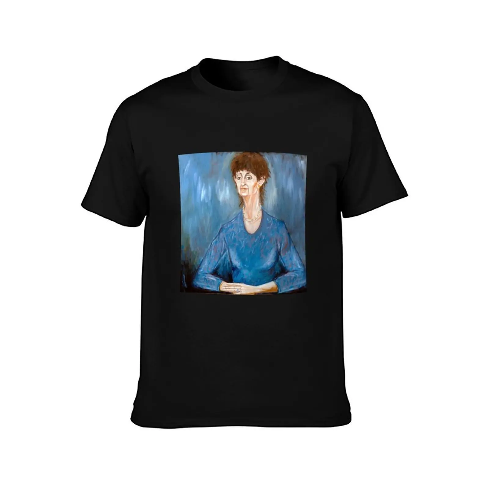 Mrs Mangel by Helen Daniels T-Shirt, Summer Casual Cotton Tee, Oversized Streetwear Tops, Vintage Graphic Print, 100% Cotton