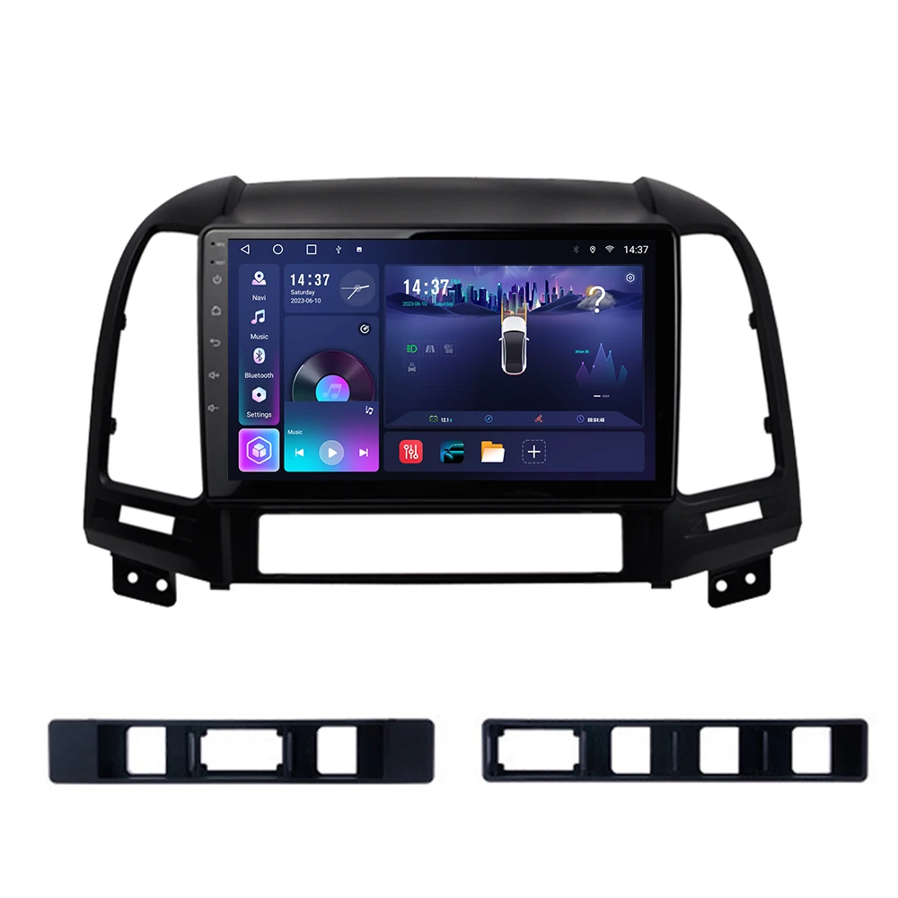 Android Car DVD For Hyundai New Santafe ( 2006-2012) Car Radio Multimedia Video Player Navigation GPS Android 10.0 Double Din