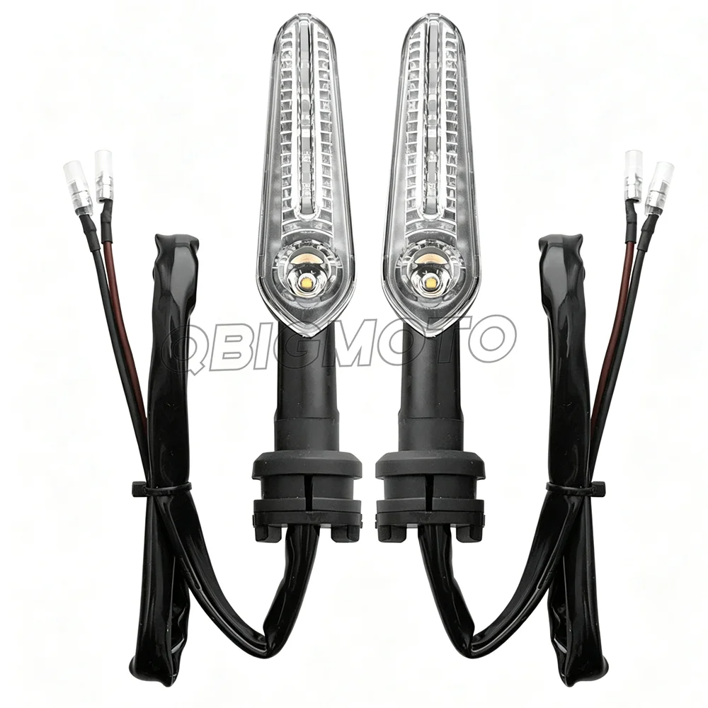 Pair Motorcycke Turn Signals LED Indicators Front Rear For YAMAHA YZF R25 R6 R3 R1 R9 MT10 MT25 MT125 T7 TENERE 700 TRACER 900