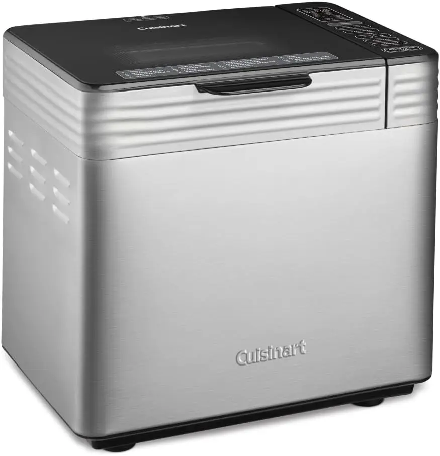 Convection Bread Maker Machine-16 Menu Options 3 Loaf Sizes up to 2lbs 3 Crust Colors-Includes Measuring Cup + Spoon