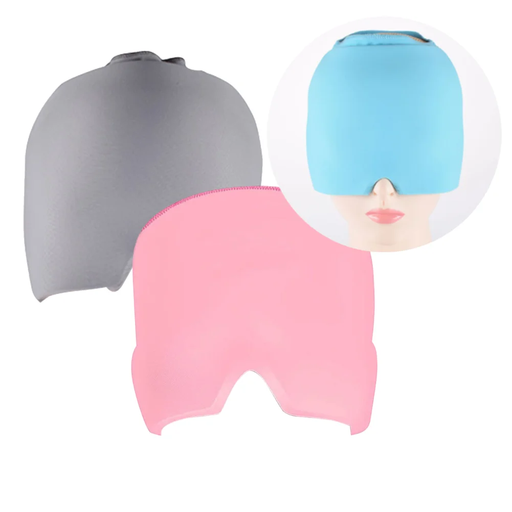 

Gel Ice Pack Cap Hat Fitting Gel Ice Headache Migraine Hat Cold Compress Cap Ice Head Wrap Pack Mask Care Tools