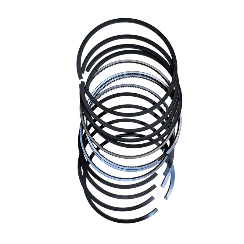 Engine Piston Ring Set, Compatible with Various Cars & Motorcycles, Durable, High Efficiency, OEM Standard, Quick Fit