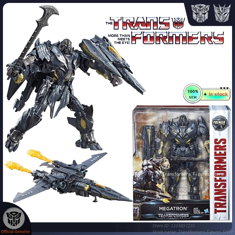 

Fans Hobby Original Transformer Movie 5 TLK-Megatron G1 Cartoon Action Figure Anime Movable Robot Popular Classic Airplane Toys