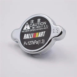 Plata Ralliart alta presión Racing tapa para radiador de coche 1,3 kg/cm para MITSUBISHI Evo Diamante Outlander