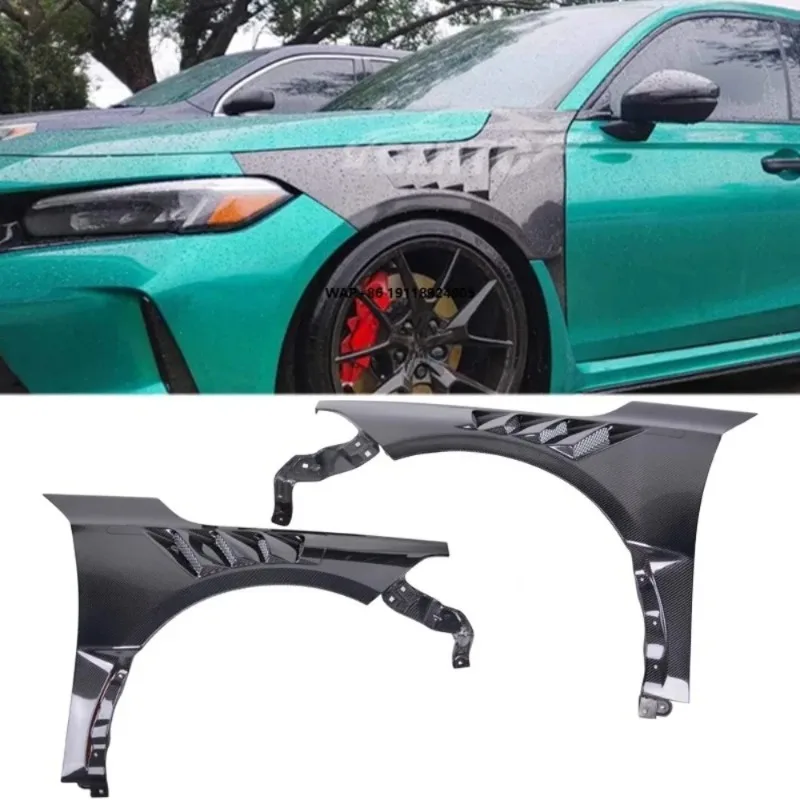 

For 11th Gen Fe1 2021-2024 Auto Parts Carbon Fiber Replacement Front Vented Fenders